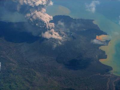 Mt Tuvurvur and Rabaul Caldera